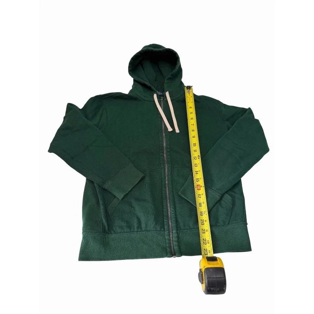 Polo Ralph Lauren classic full-zip hoodie Green Embroided Logo Size M